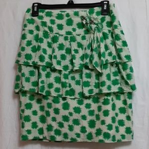 Anthropologie edme & esyllte Tiered Ruffle Skirt